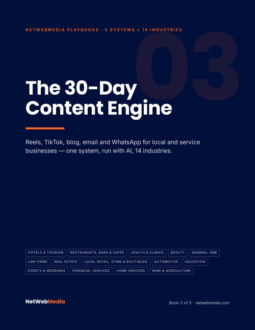 The 30-Day Content Engine